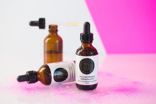 Huile nettoyante démaquillante