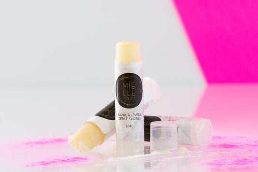 Baume à lèvres cerise sucrée